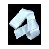 Sermet Süs Dünyası Beyaz Geniş Saten Kurdele 5 Cm 10 Metre Bir Top,Saten Kurdela .Bohça,Çiçek,Süsleme,Takı Kurdele,