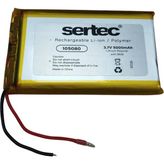 Sertec 105080 3.7V 5000mah Li-Polymer Şarjlı Pil