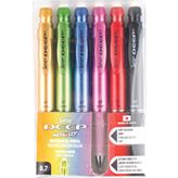 Serve Deep Versatil Uçlu Kalem 0.7 mm Metalik Renkler Kauçuk Grip ile Rahat Kullanım 6'lı Set - Renkli