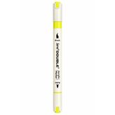 Serve Double Akrılık Markor Lımon Sarı F01