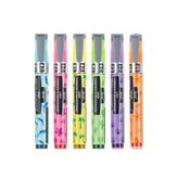 Serve Likit Fosforlu Kalem Doğa Desenli Pastel Seri 6'lı Set