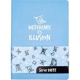 Serve Note Defter 15X21cm Çizgili Gök Mavi Not Defteri