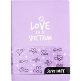Serve Note Defter 15X21cm Çizgili Lavanta Not Defteri