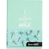 Serve Note Defter 15X21CM Çizgili Nane Yeşili Not Defteri - Karışık