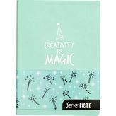 Serve Note Defter 15X21cm Çizgili Nane Yeşili Not Defteri
