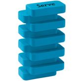 Serve Steps Fosforlu Mavi Silgi