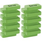 Serve Steps Silgi Pastel Elma Yeşili Tekli Pet (2 paketi)