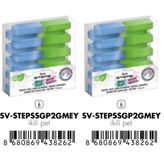 Serve Steps Silgi Pastel Gök Mav-Elma Ysl 2li Pet (2 paketi)