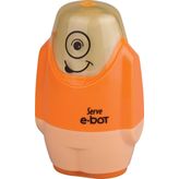 Serve SV-EBOT1FT Turuncu E-Bot Silgili Tekli Fosforlu Kalemtıraş