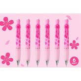 Serve Versatil Kalem Deep 0.7 mm Şeker Pembe Çiçek 6'lı Paket