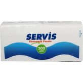 Servis Kağıt Peçete 200'LÜ X16 Adet - Beyaz