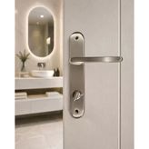 Sese 200-219-02-53 Aynalı Lina Inox WC Kapı Kolu