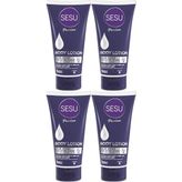 Sesu Vücut Losyonu 175 ml Body Lotion 4'lü Set