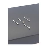 Set 925 Ayar Gümüş 4 Adet 2 mm Top Hızma