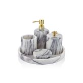 setabianca EVZA MERMER BANYO SETİ LOTUS LEYLAK