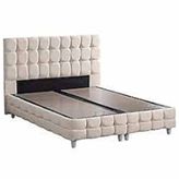 Setay Mobilya 140x200 cm Silwer Baza ve Başlık Seti