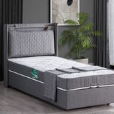 Setay Mobilya Gri 90X190 Zagreb Baza Başlık