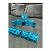 Setra 3D Studio Minecraft Creeper Tasarımlı 3D Baskı Sonsuzluk Stres Küpü (Infinity Cube)