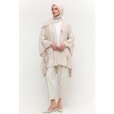 Setrms Desenli Abayalı Twinset
