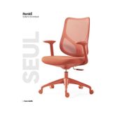 Seul Ergonomik Çalışma Sandalyesi - Turuncu