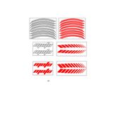 Sevenkardeşler Reflektör Kırmızı Universal Racing Şerit 2