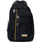 Seventeen 3473-22 Siyah Çizgili Body Bag Erkek Çapraz Çanta