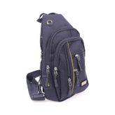 Seventeen 3473 Erkek Kanvas Body Bag Çapraz Çanta - Siyah