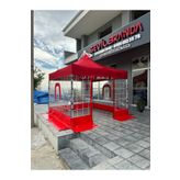 SEVİLBRANDA 3x3 Gazebo Kış Bahçesi