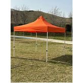 SEVİLBRANDA Gazebo Çardak 3x3 mt - Turuncu