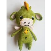 Sevimli Ejderha Amigurumi Organik Oyuncak