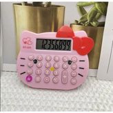 Sevimli Hello Kitty Mini Hesap Makinesi - Pembe