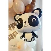 Sevimli Panda Balon Panda Şekilli Folyo Balon 72x58cm