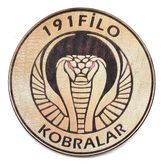 Seyhan Askeri Malzeme 191 FİLO KOBRALAR Deri PEÇ - Arma - Patch