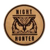 Seyhan Askeri Malzeme BAYKUŞ Night Hunter- Deri PEÇ - Arma - Patch