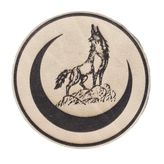Seyhan Askeri Malzeme BOZKURT HİLAL Deri PEÇ - Arma - Patch