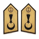 Seyhan Askeri Malzeme JANDARMA Deri SPOLET - Arma - Patch