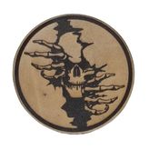 Seyhan Askeri Malzeme KURU KAFA NO:3 - Deri PEÇ - Arma - Patch