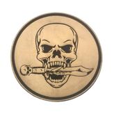 Seyhan Askeri Malzeme KURU KAFA NO:4 - Deri PEÇ - Arma - Patch