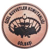Seyhan Askeri Malzeme Özel Kuvvetler Deri Peç- Arma - Patch