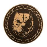 Seyhan Askeri Malzeme PİTBULL - Deri PEÇ - Arma - Patch pitbul peç
