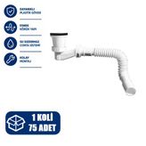 Şfk Ambalaj SFK Duş Trobileni, 75 Adet