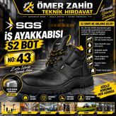 Sgs İş Ayakkabısı S1 Bot No:43