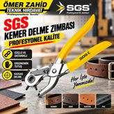 Sgs Profesyonel Kemer Delme Zımbası