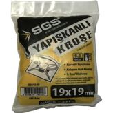 Sgs Yapışkanlı Kroşe 19*19Mm 100 Adet
