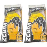 Sgs Zebra 10 Nitril Kaplı Örme Eldiven (2 ÇİFT) - Sarı - Siyah - XL