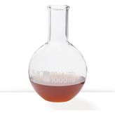 S&H Labware 1000 ml Balon (Dar Boyun) - Şeffaf