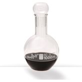 S&H Labware 1000 ml Balon Sürahi - Şeffaf
