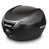 Shad 34 Lt Taşıma Siyah Karbon Çanta