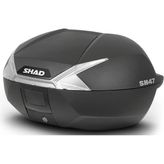 Shad Sh-47 Arka Çanta - Beyaz Reflektörlü - Motodede