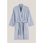 Shadow %100 Pamuk Erkek Bornoz Misty Blue